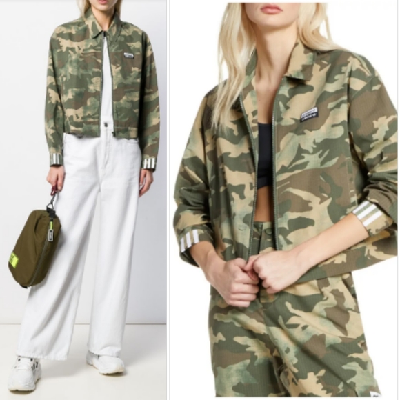 adidas Jackets & Blazers - ADIDAS Track Jacket Camo